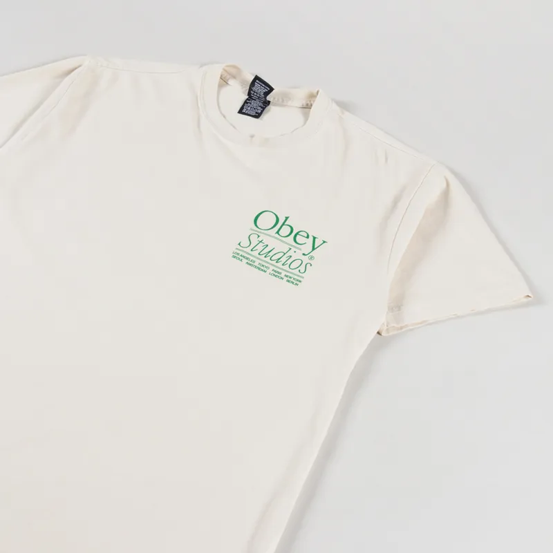 Obey Studios T Shirt Sago-3