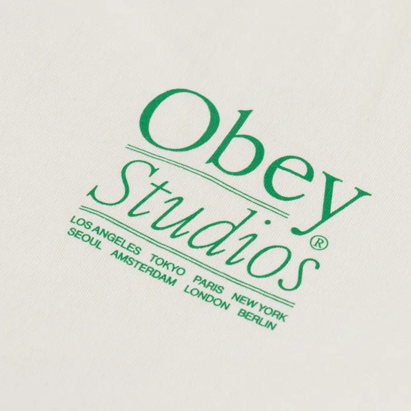Obey Studios T Shirt Sago-5