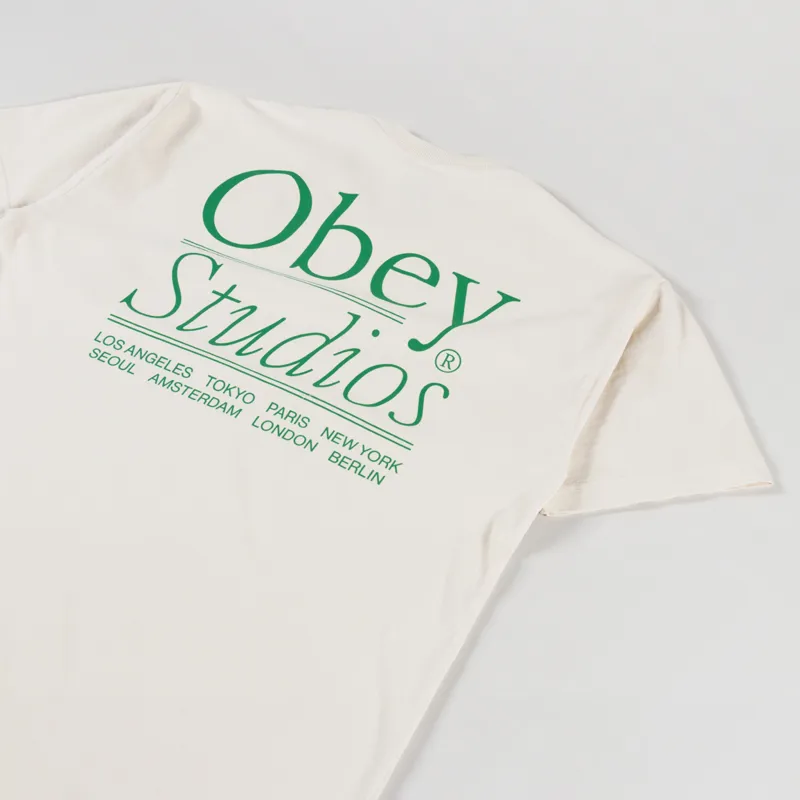 Obey Studios T Shirt Sago-2