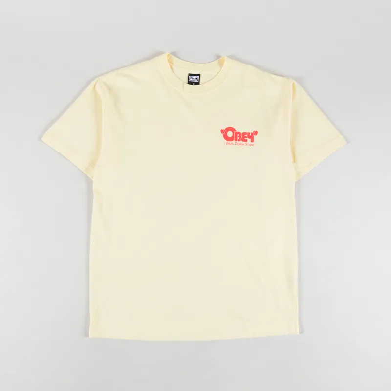 Obey Visual Design Studio T Shirt Anise Flower-1