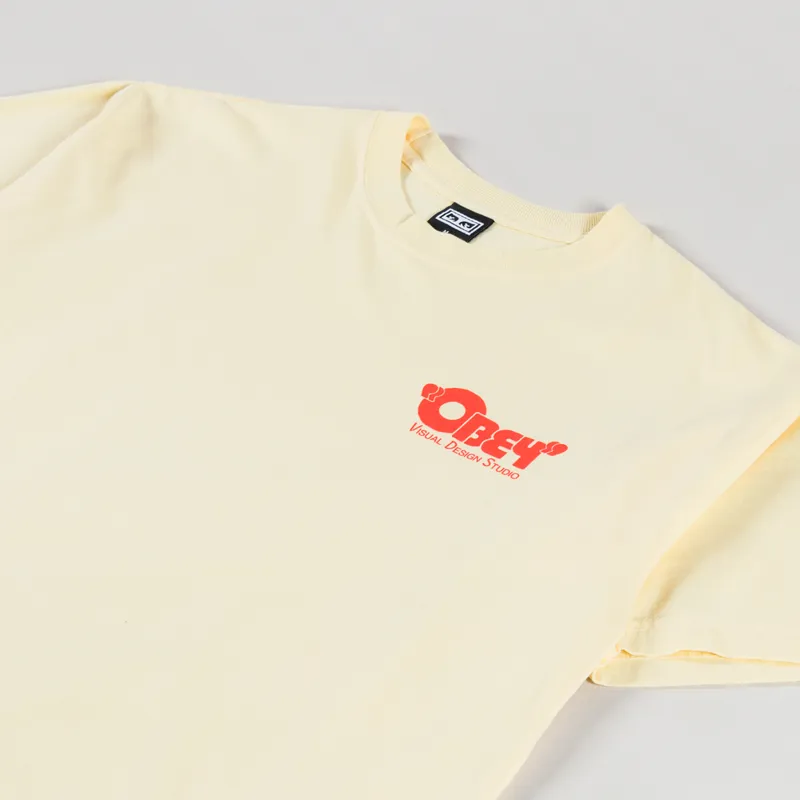 Obey Visual Design Studio T Shirt Anise Flower-3