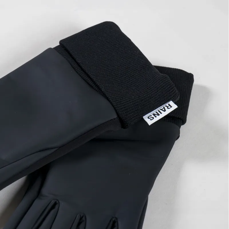 Rains Womens Gloves Black-2