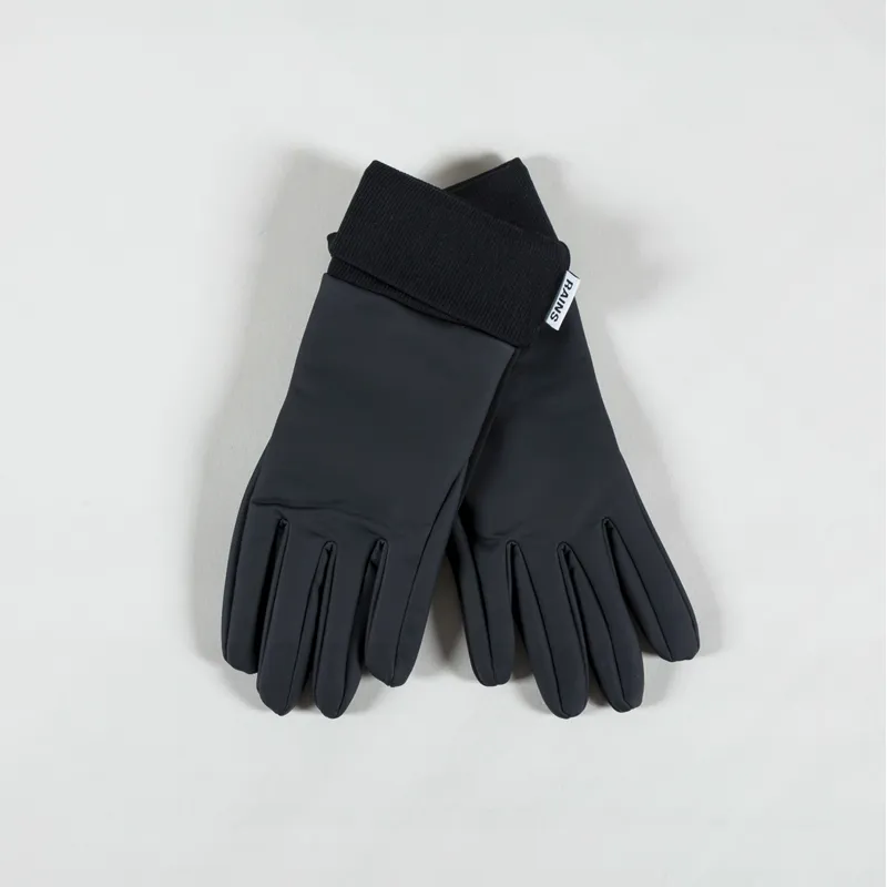 Rains Womens Gloves Black