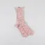 Anonymous Ism Lightweight Slub Crew Socks Red