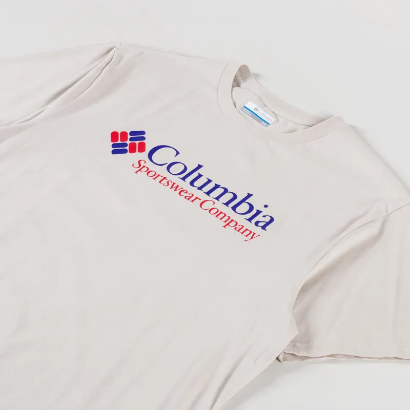Columbia CSC Basic Logo T Shirt Dark Stone-1