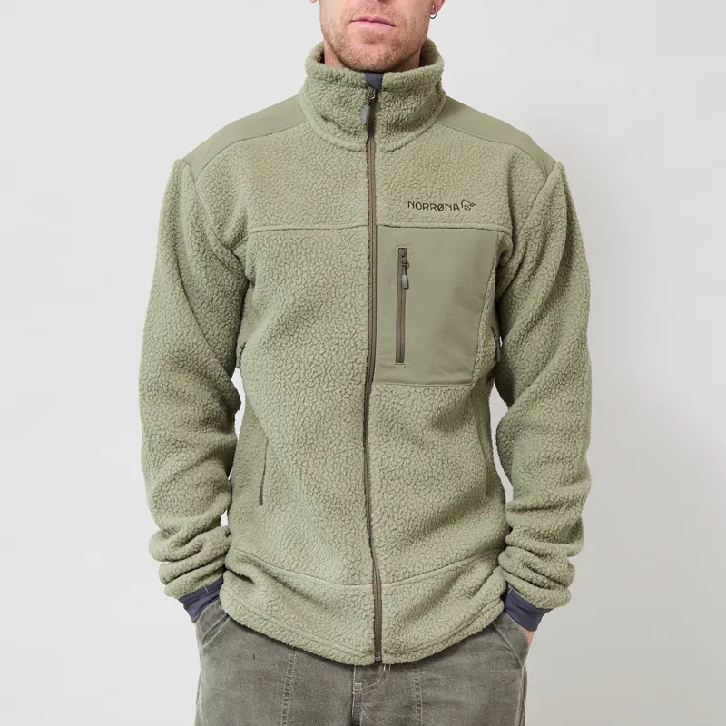 Norrona Trollveggen Warm3 Jacket Deep Lichen Green