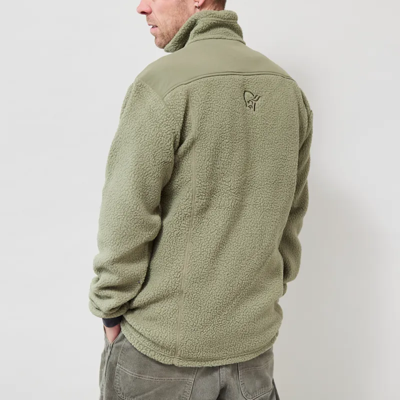 Norrona Trollveggen Warm3 Jacket Deep Lichen Green-2