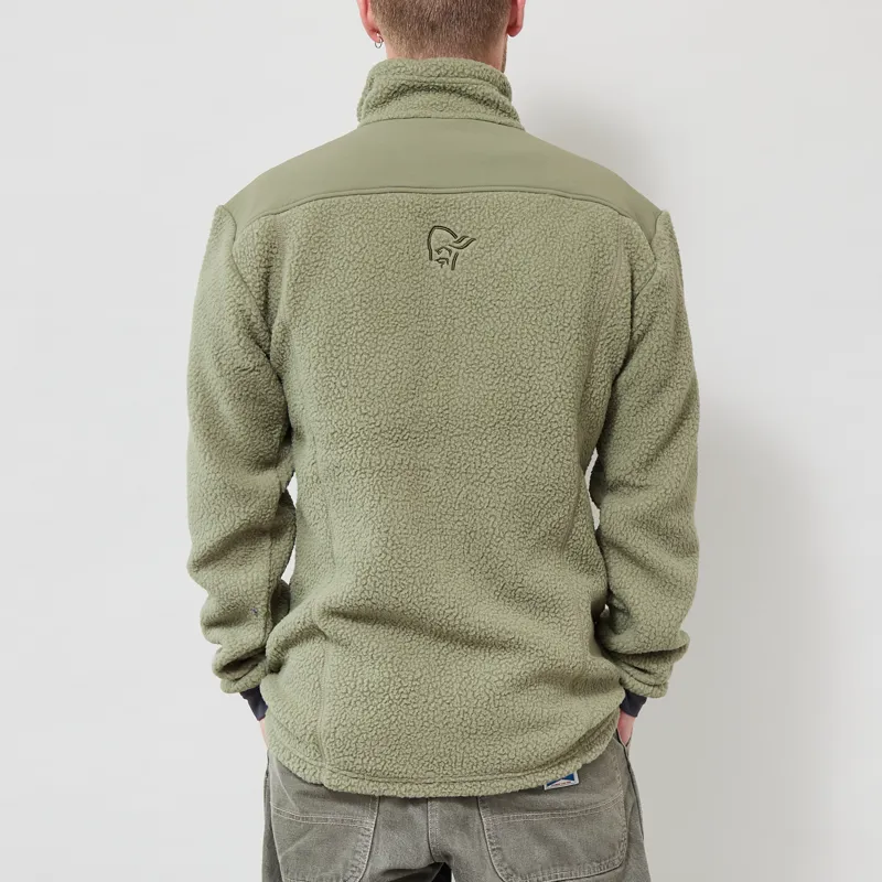 Norrona Trollveggen Warm3 Jacket Deep Lichen Green-3