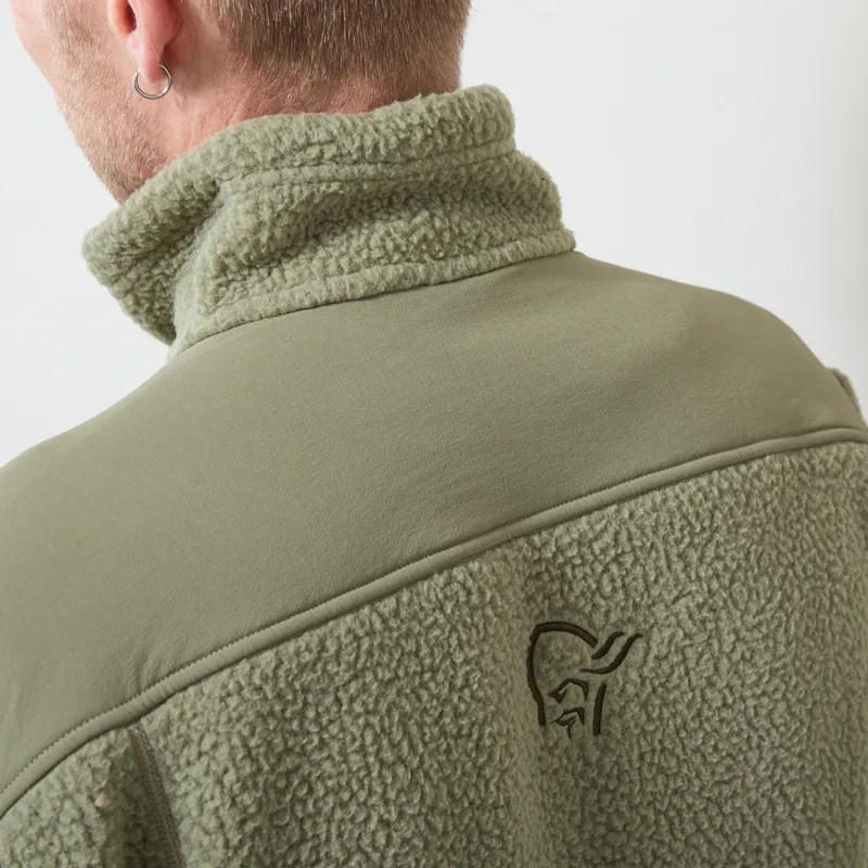 Norrona Trollveggen Warm3 Jacket Deep Lichen Green-5