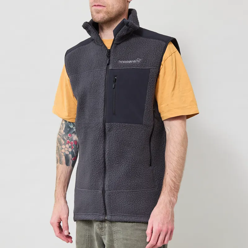 Norrona Trollveggen Warm3 Vest Phantom-1