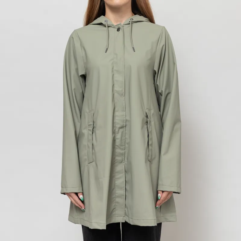 Rains Womens A-line Jacket Drift