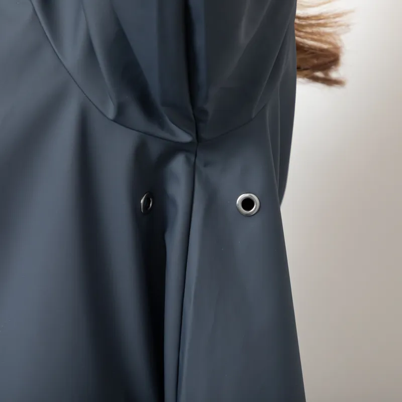 Rains Womens A-line Jacket Navy-6