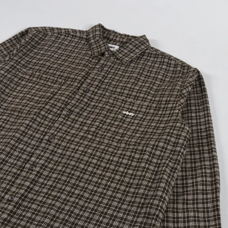 Obey Bigwig Rick Shirt Wren Multi-2