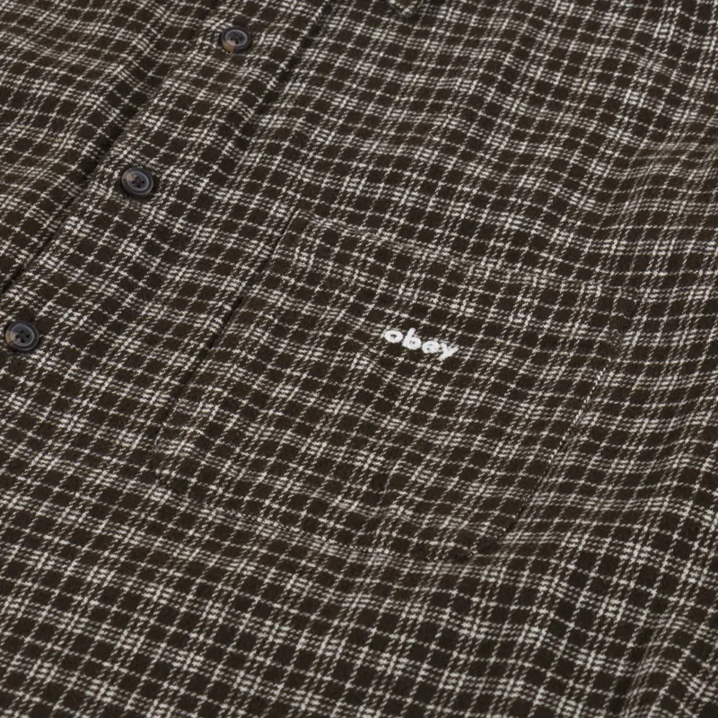 Obey Bigwig Rick Shirt Wren Multi-5