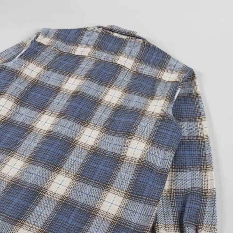 Obey Laurel Shirt Coronet Blue Multi-3