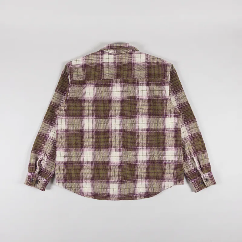 Obey Laurel Shirt Moss Green Multi-1