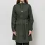 Rains Womens Curve Jacket Green