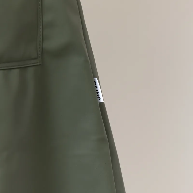 Rains Womens Curve Jacket Green-11