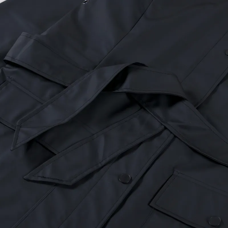 Rains Womens Curve Jacket Black-10