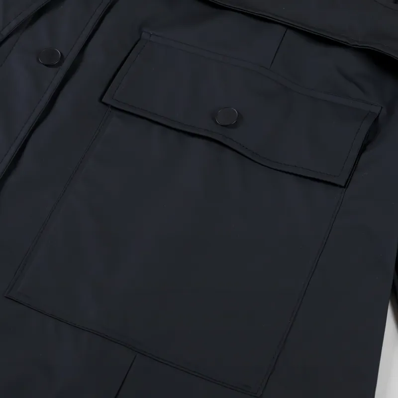 Rains Womens Curve Jacket Black-6