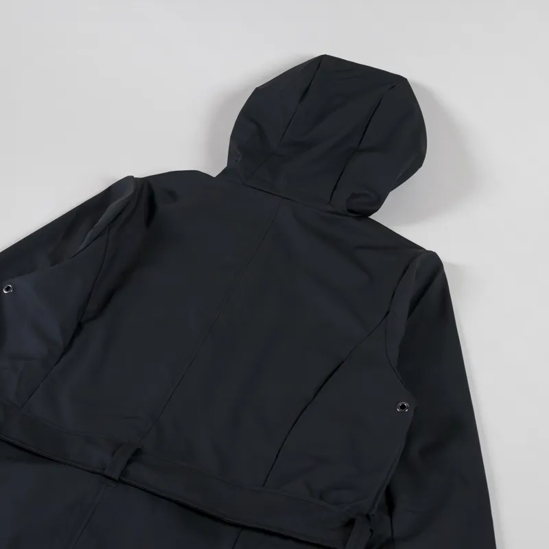 Rains Womens Curve Jacket Black-5