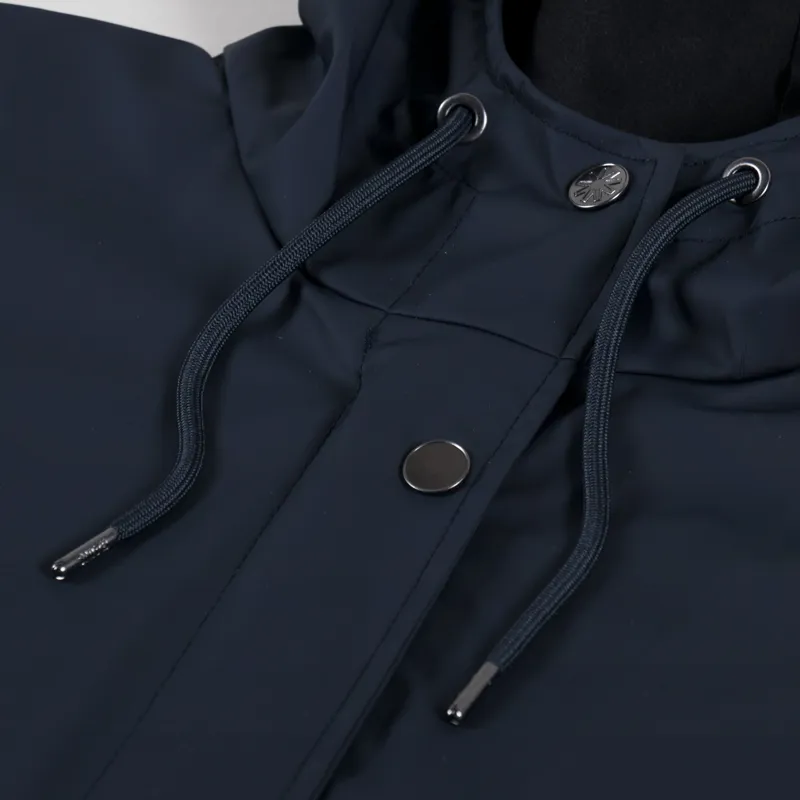 Rains Womens Curve Jacket Navy-8