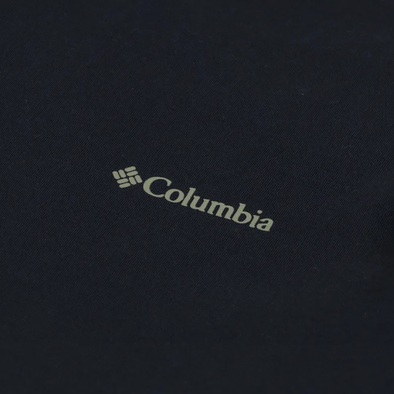 Columbia North Cascades T Shirt Black Framed Treebark-5