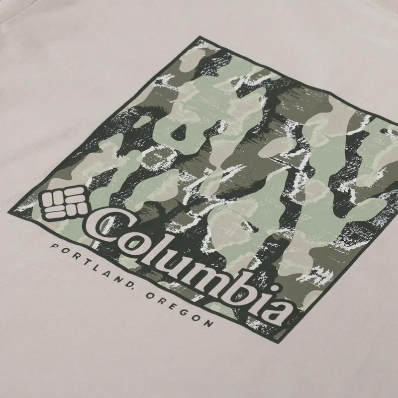 Columbia North Cascades T Shirt Dark Stone Framed Treebark-4