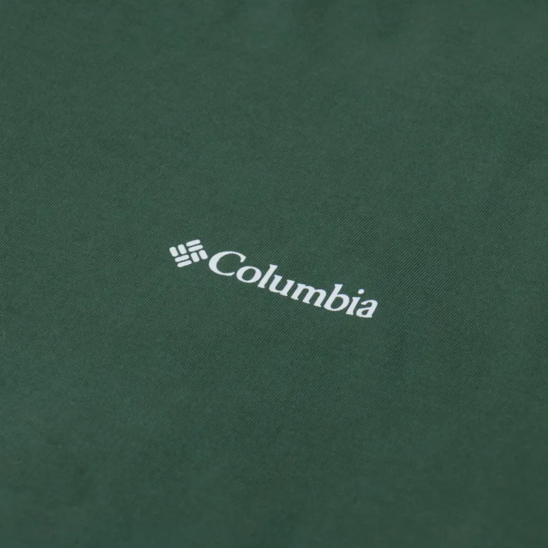 Columbia North Cascades T Shirt Rain Forest Framed Treebark-5