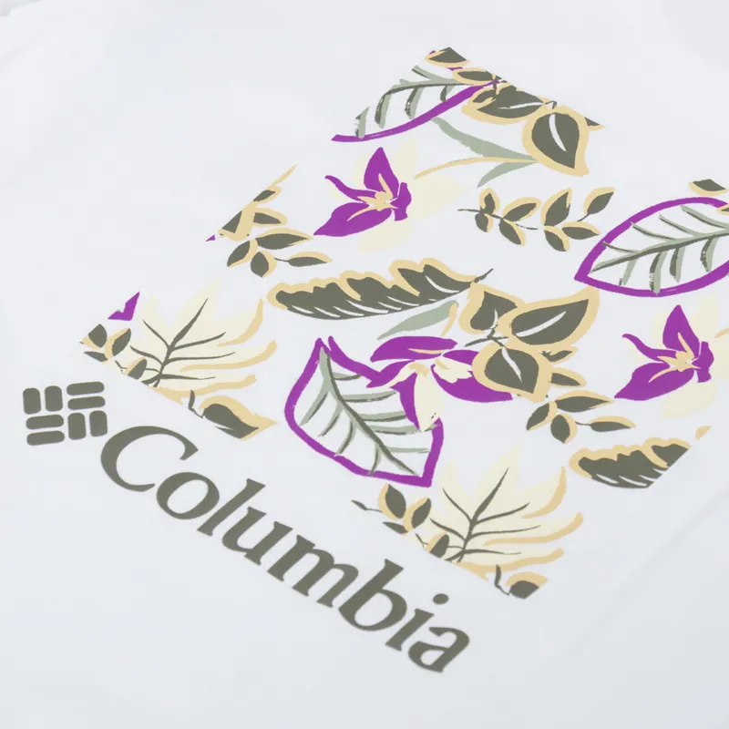 Columbia North Cascades T Shirt White Pasteled Framed-4