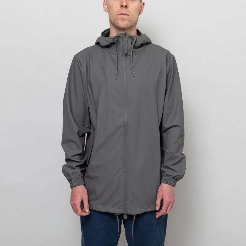 Rains Storm Breaker Waterproof Jacket Grey