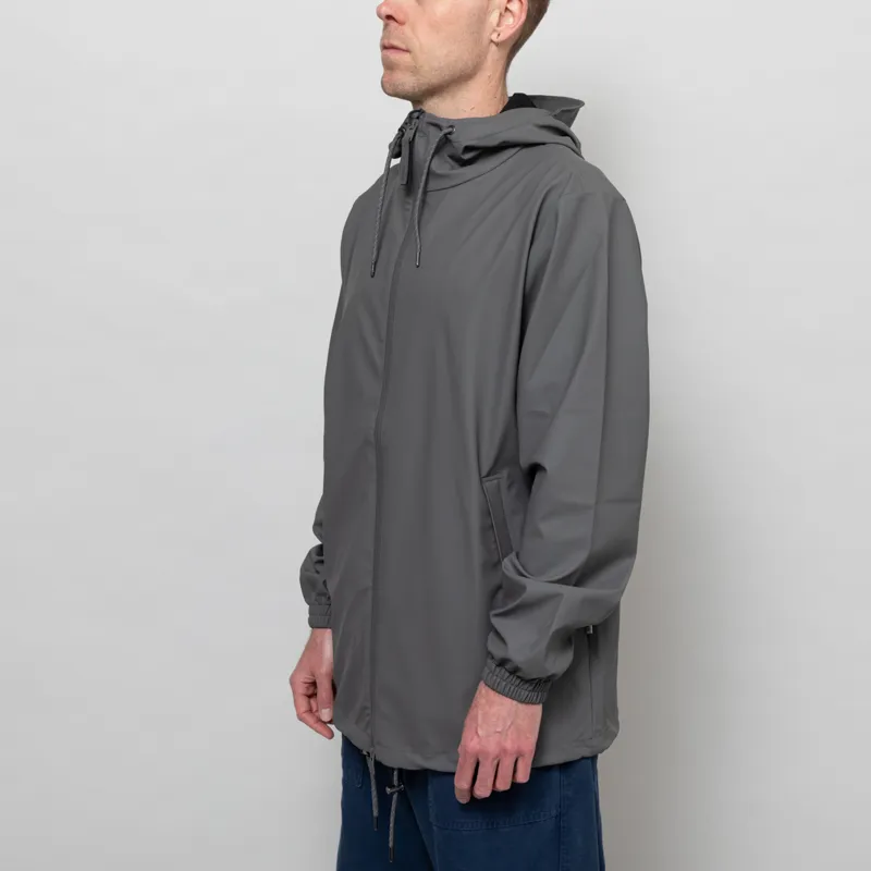 Rains Storm Breaker Waterproof Jacket Grey-1