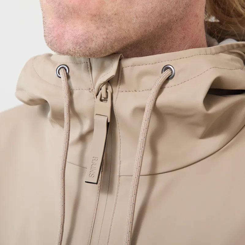 Rains Storm Breaker Waterproof Jacket Beige-4