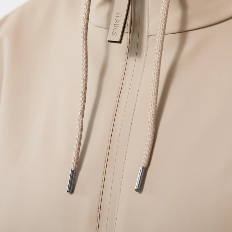 Rains Storm Breaker Waterproof Jacket Beige-5