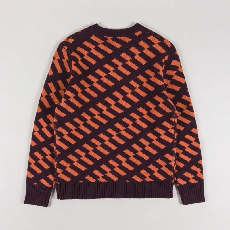 Castart Ski Roundtop Sweater Burgundy-1