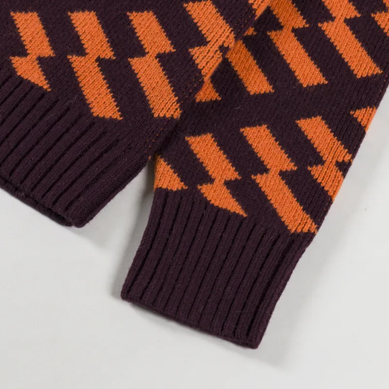 Castart Ski Roundtop Sweater Burgundy-4