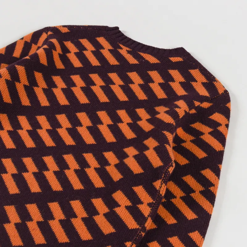 Castart Ski Roundtop Sweater Burgundy-3