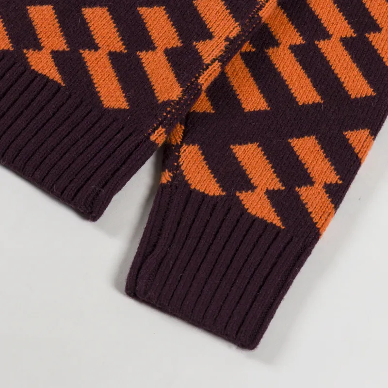 Castart Ski Roundtop Sweater Burgundy-5