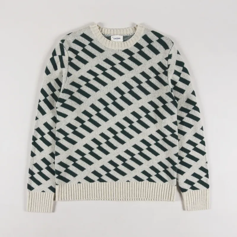 Castart Ski Roundtop Sweater Ecru