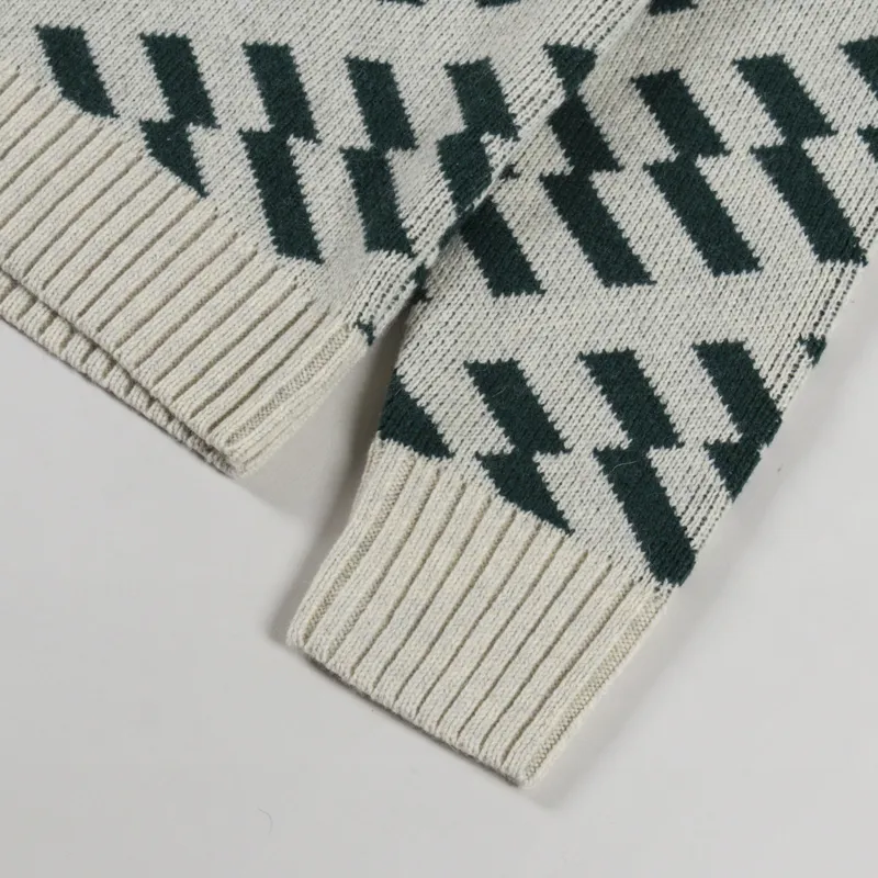 Castart Ski Roundtop Sweater Ecru-5