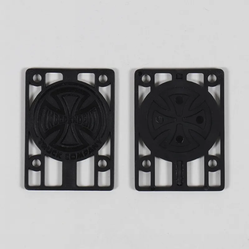 Independent Riser Pads Black 1/8 Inch Indy Hardware