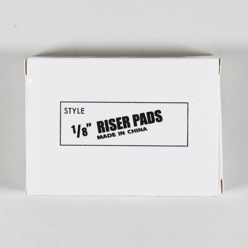 Independent Riser Pads Black 1/8 Inch-2