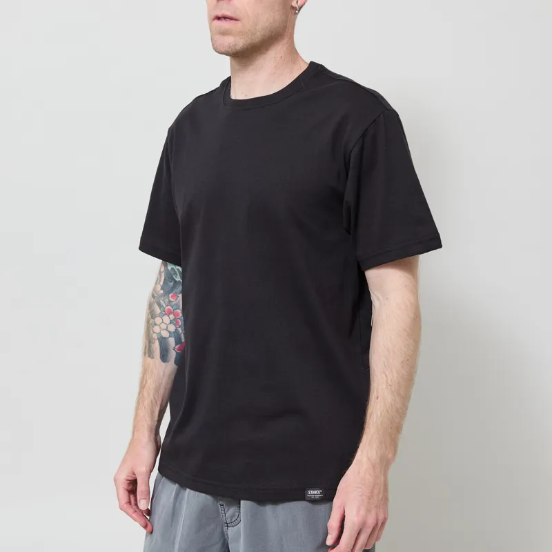 Stance All Day T Shirt Black-1