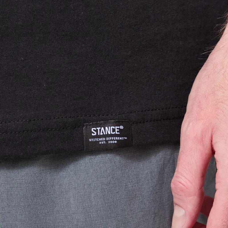 Stance All Day T Shirt Black-4
