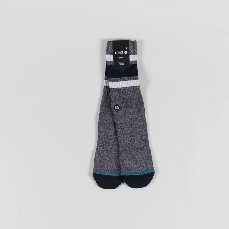 Stance Boyd St Crew Socks Charcoal