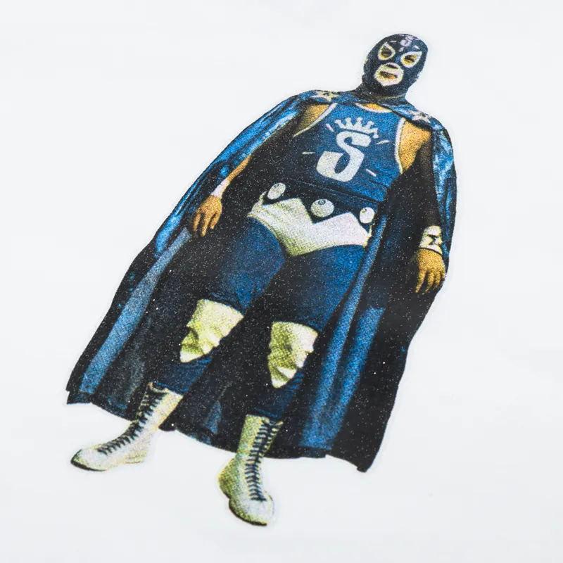 Stussy Lucha T Shirt White-2