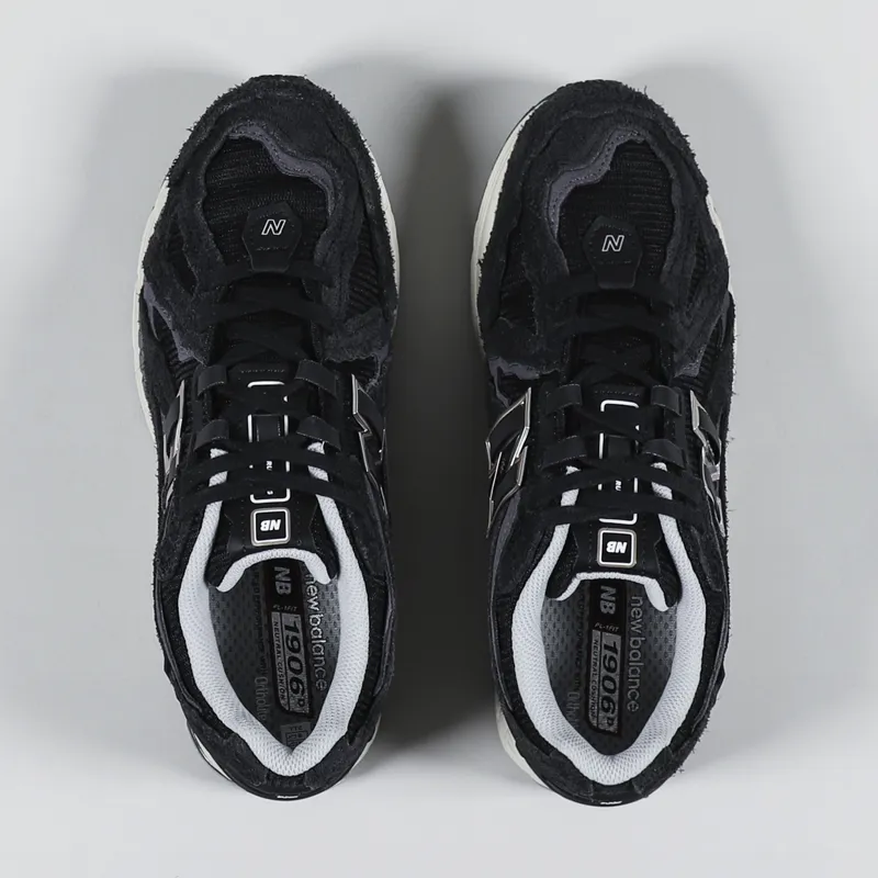 New Balance 1906 Shoes Black Silver-1