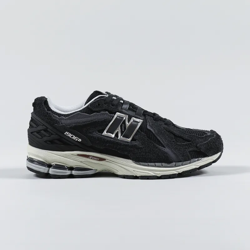 New Balance 1906 Shoes Black Silver-4