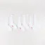 Healthknit 3 Pairs Crew Socks White