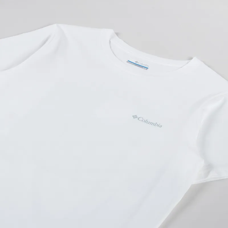 Columbia Rapid Ridge Back Graphic T Shirt II White Framed Landscape-3